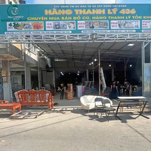 Kiểm tra kết cấu và độ ổn định của bàn ghế sân vườn thanh lý