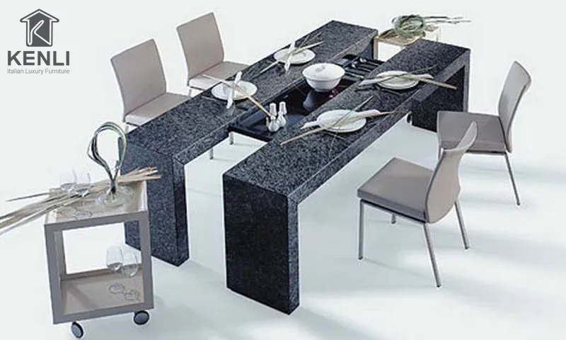 Bàn ăn hiện đại đa chức năng