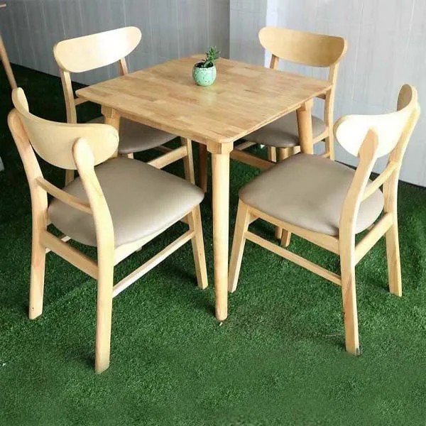 Bàn Ăn Mango Vuông 4 Ghế