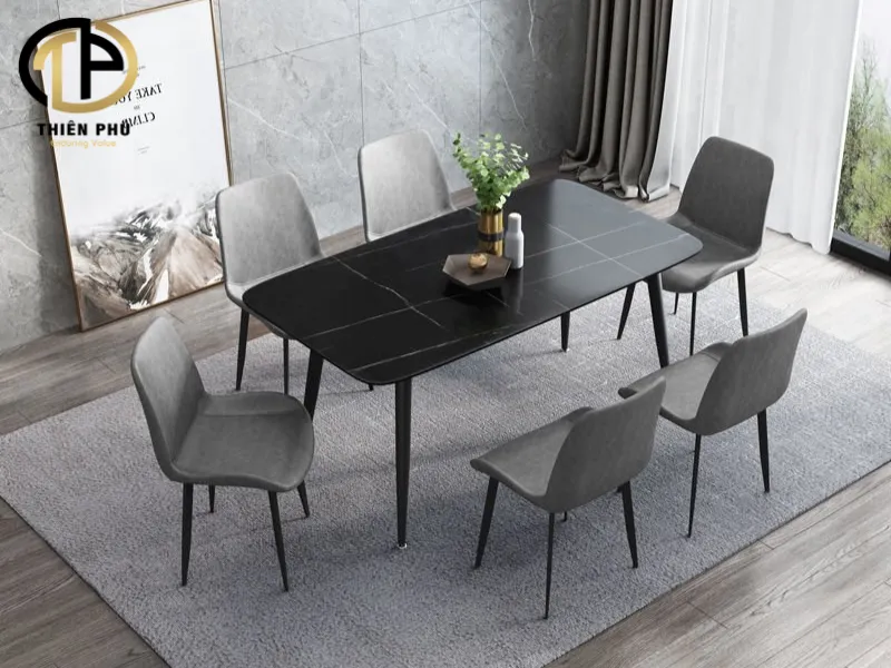 Bàn ăn mặt đá nhập khẩu Malaysia cao cấp