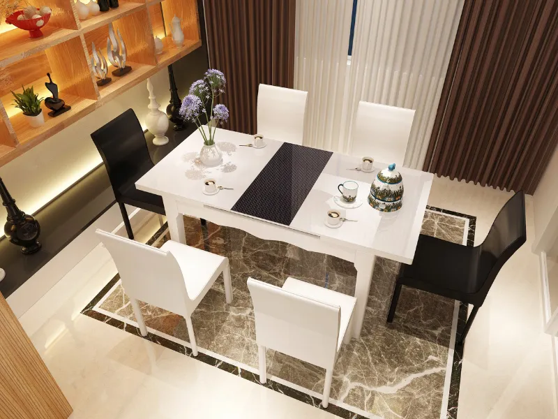 Bàn ăn mặt đá nhập khẩu Malaysia cao cấp