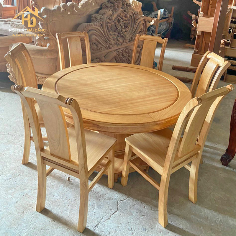 8 Tiêu Chí Vàng Chọn Bộ Bàn Ăn Gỗ Tự Nhiên Cao Cấp, Bền Vững Đón Tài Lộc