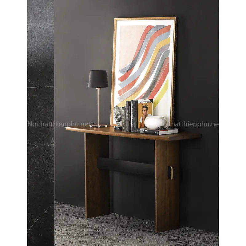 Mẫu bàn console thiết kế đơn giản, mang nét đẹp phóng khoáng
