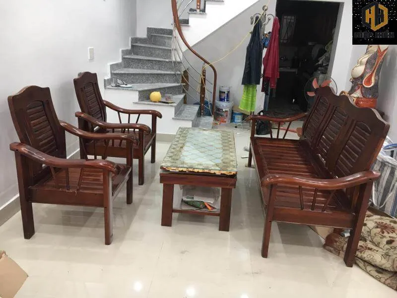 Mẫu bàn ghế giá rẻ dưới 5 triệu, thiết kế đơn giản