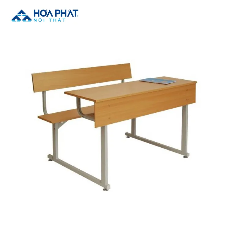 Bàn ghế học sinh cấp 3, sinh viên Hoà Phát được thiết kế theo kích thước tiêu chuẩn phù hợp với dáng ngồi của học sinh