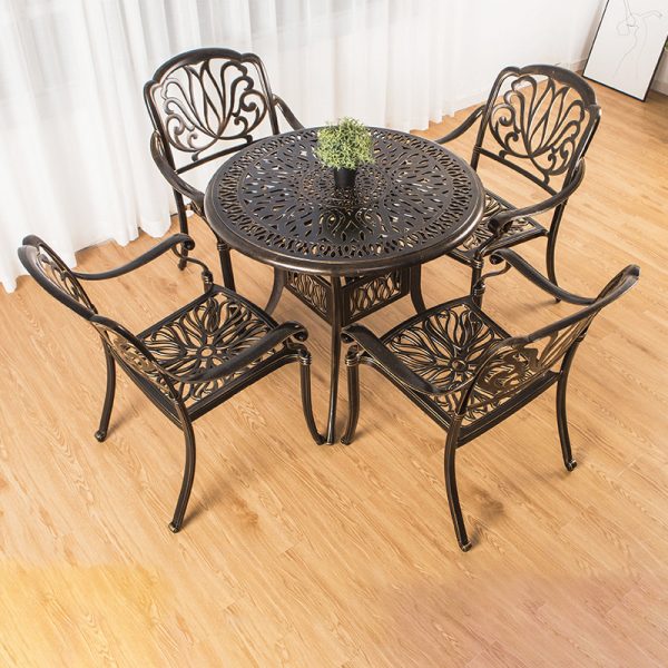 Bàn Ghế Cafe Ngoài Trời Giá Rẻ: 5 Tiêu Chí Chọn Nhôm Đúc Bền Đẹp Nhất