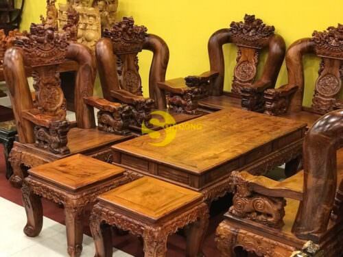 Bộ Bàn Ghế Gỗ Cẩm Lai Tay 20: Biểu Tượng Sang Trọng và Đẳng Cấp Cho Không Gian Sống