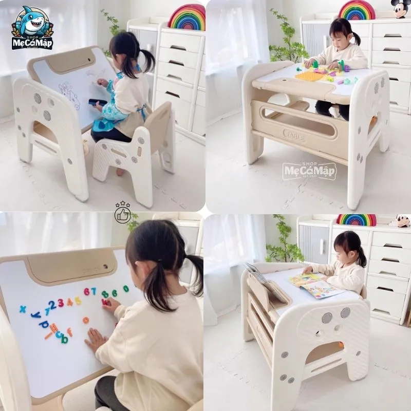 Thiết kế và màu sắc bàn học cần phù hợp với sở thích của bé và không gian phòng