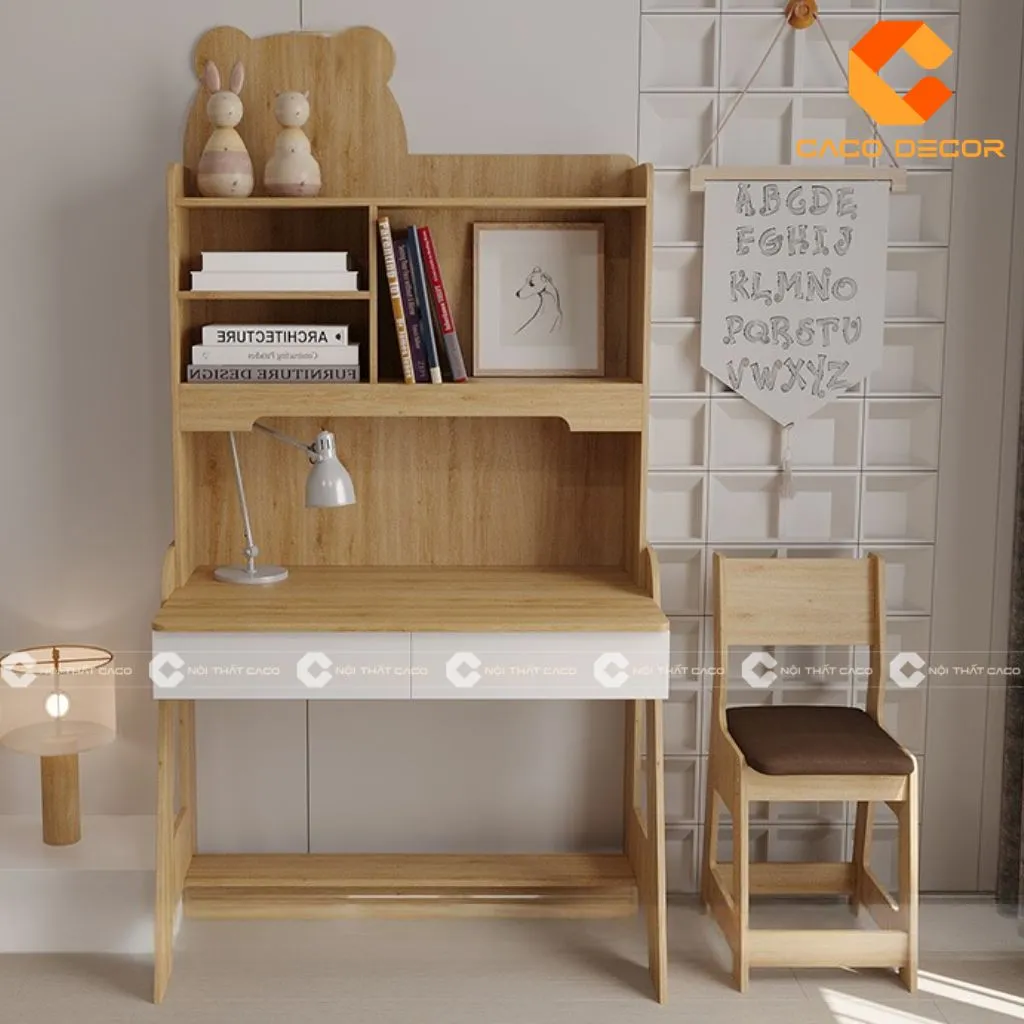 Mẫu bàn học cho bé 5 tuổi đẹp bền bỉ