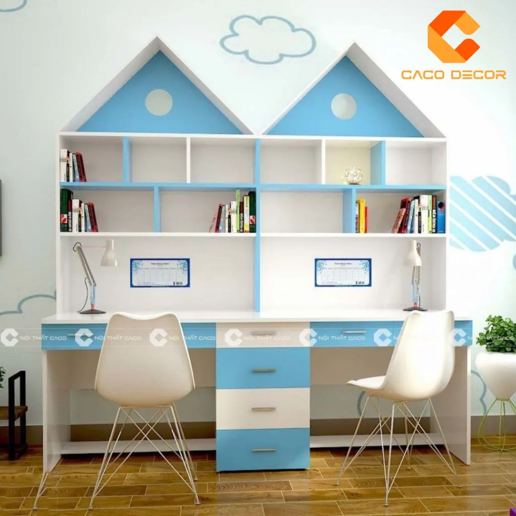 Mẫu bàn học cho bé 5 tuổi đẹp sang trọng