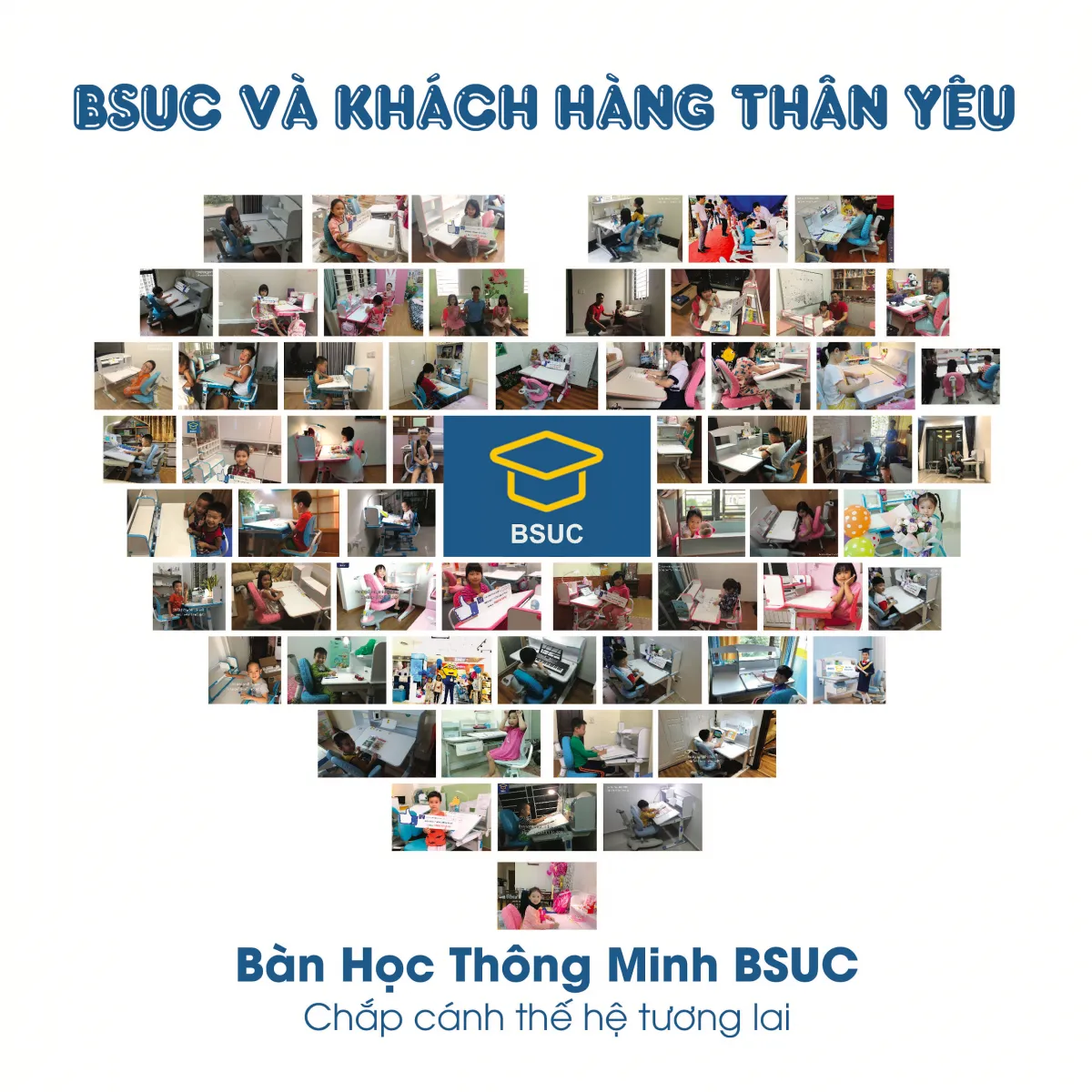 Hàng ngàn gia đình Việt đã lựa chọn bàn học thông minh chống gù cho con yêu