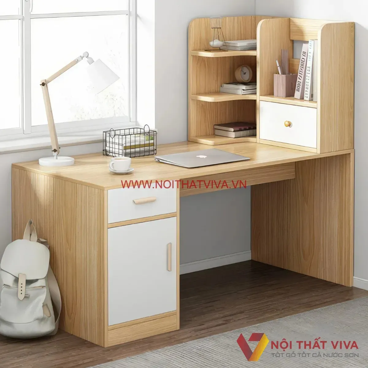 Cấu tạo một chiếc bàn học gỗ công nghiệp tiêu chuẩn cho trẻ em