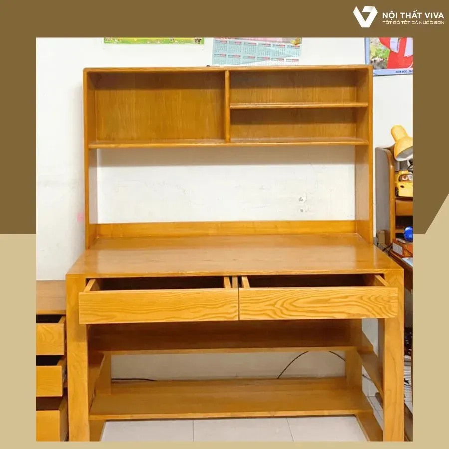 Tất cả các góc cạnh của bàn đều được thiết kế đảm bảo an toàn khi bé không may vấp ngã.