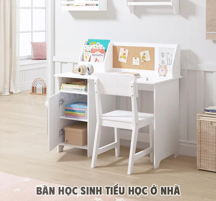 Mẫu bàn học thông minh có thể điều chỉnh độ cao và góc nghiêng