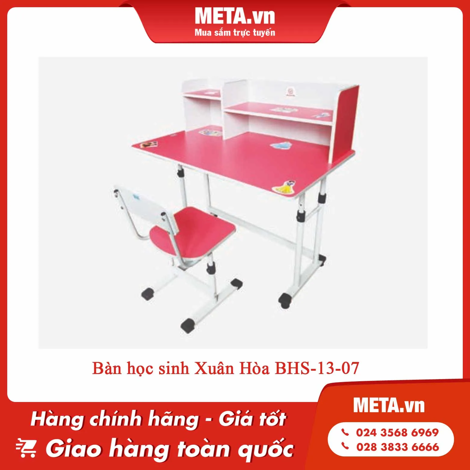 Bàn học sinh Xuân Hòa BHS-13-07
