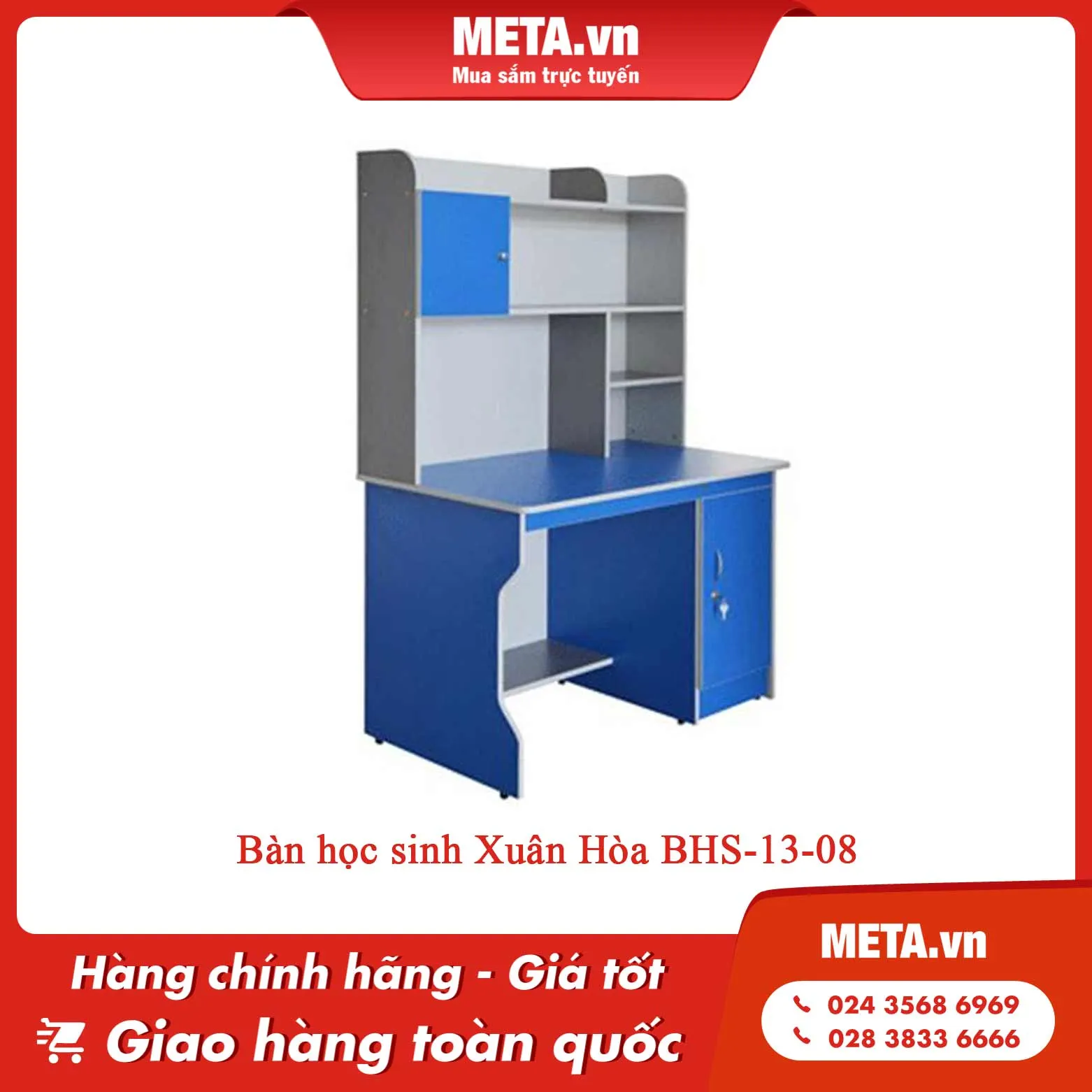 Bàn học sinh Xuân Hòa BHS-13-08