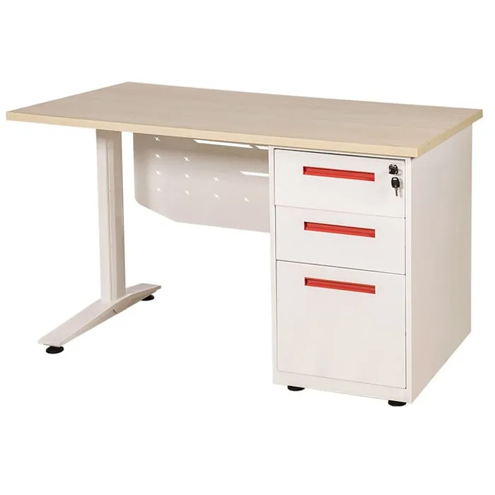 Bàn gỗ chân sắt ergonomic