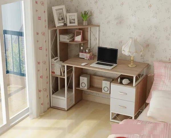 Tùy theo nhu cầu sử dụng mà bạn nên lựa chọn bàn làm việc kết hợp kệ sách phù hợp
