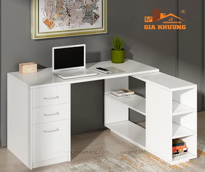 Mẫu bàn làm việc lãnh đạo cao cấp thể hiện sự chuyên nghiệp