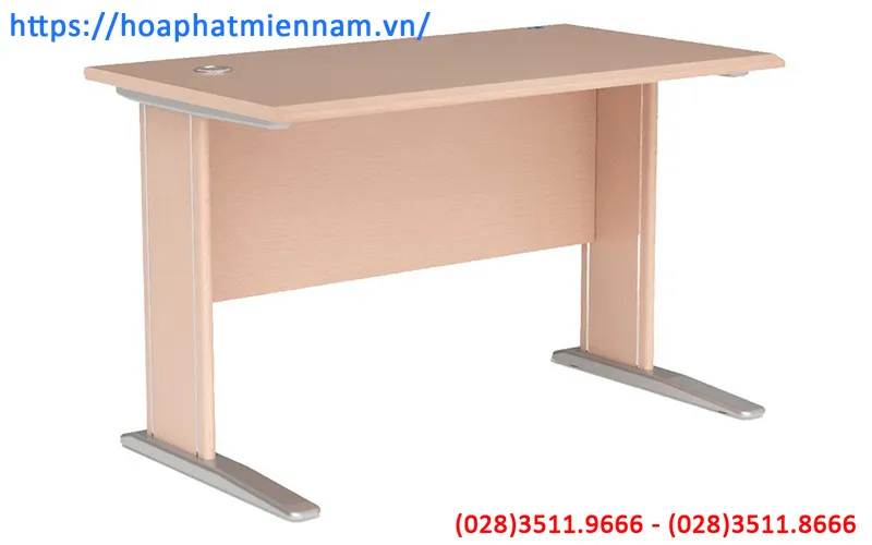 Bàn làm việc gỗ ép 1m2 Hòa Phát mẫu NT120C3