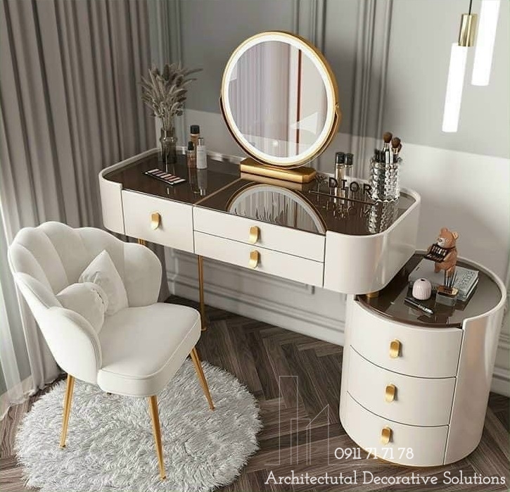 Những Mẫu Bàn Trang Điểm Gỗ Công Nghiệp Hiện Đại Đẹp Và Tiện Nghi Nhất