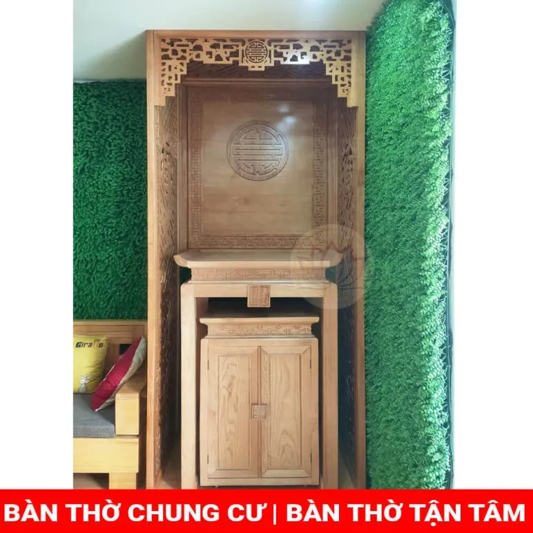Mẫu bàn thờ B11 cho chung cư, nhà phố, nhà cấp 4...
