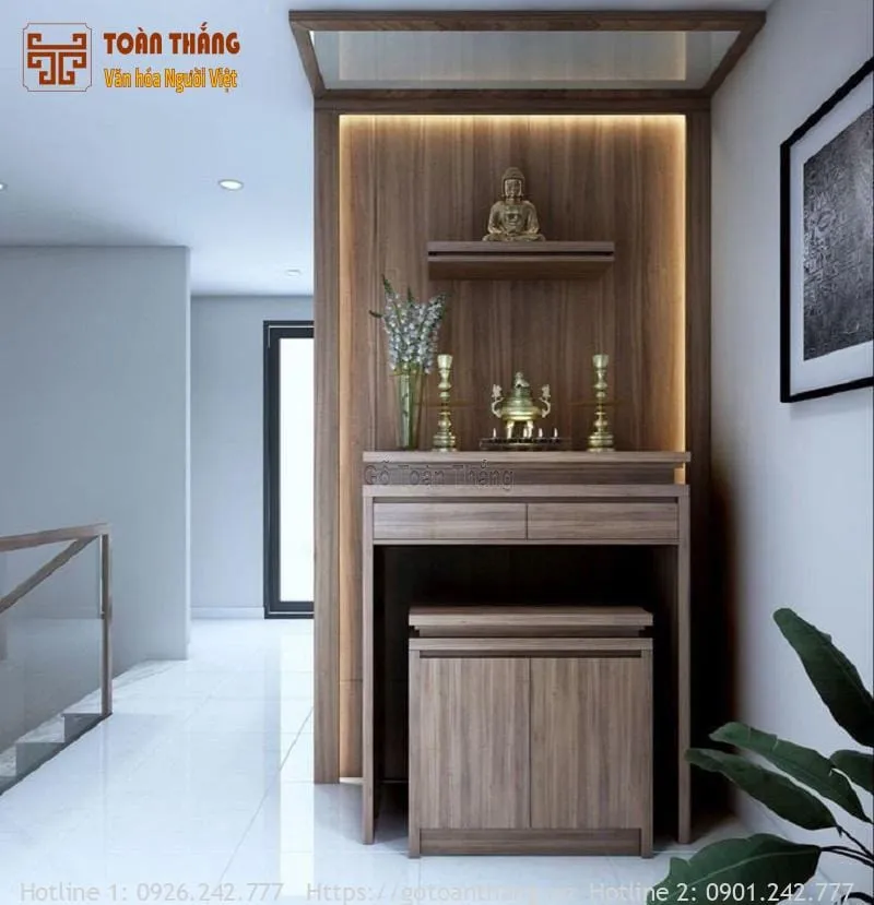Bàn thờ gỗ công nghiệp mẫu số 10
