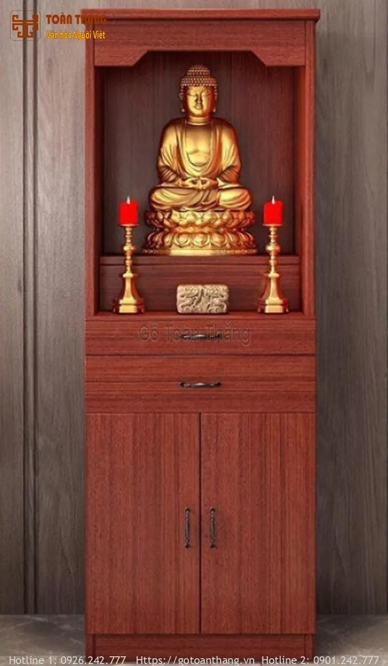 Bàn thờ gỗ công nghiệp mẫu số 05