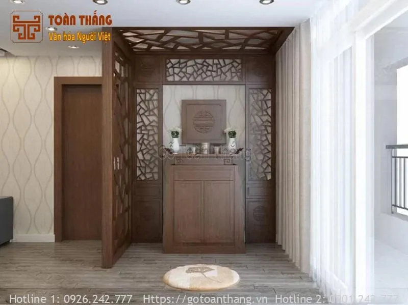 Bàn thờ gỗ công nghiệp mẫu số 03