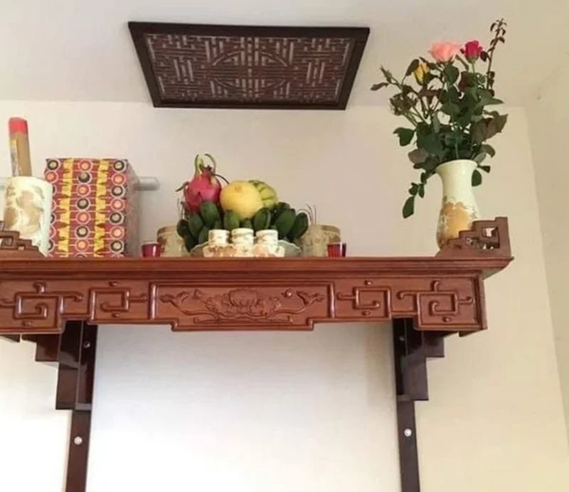 Bàn thờ treo tường loại to tối ưu diện tích góc tường bàn thờ treo tường loại to tối ưu diện tích góc tường