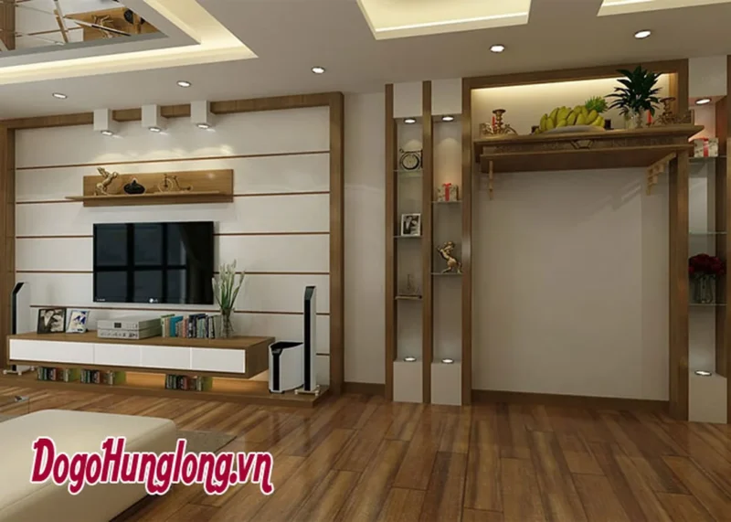 Bàn thờ treo tường phòng khách màu gỗ trầm đẹp bàn thờ treo tường phòng khách màu gỗ trầm đẹp
