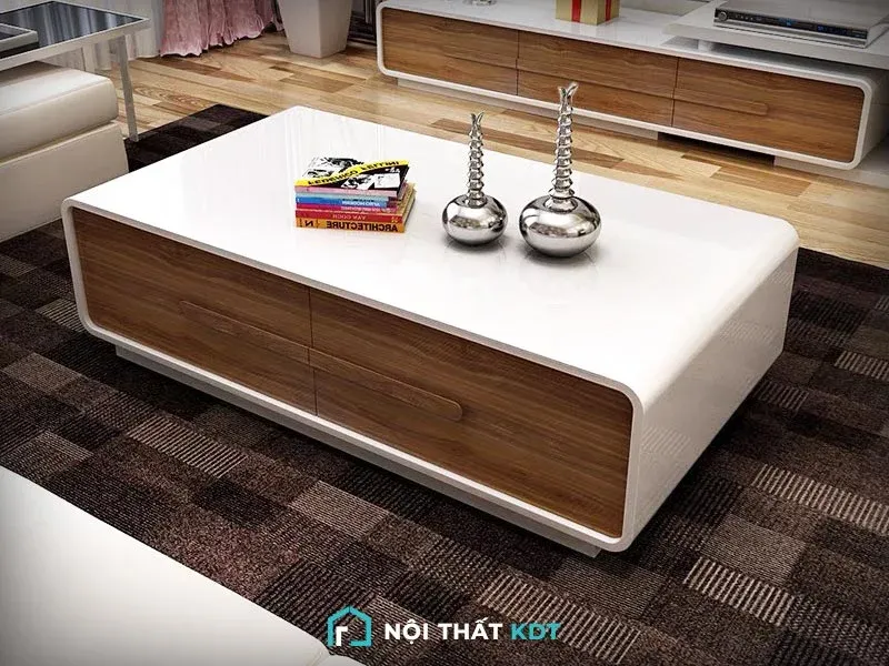 Bàn trà gỗ công nghiệp đẹp