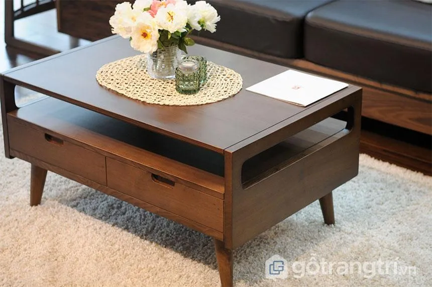 Bàn trà phong cách Scandinavian