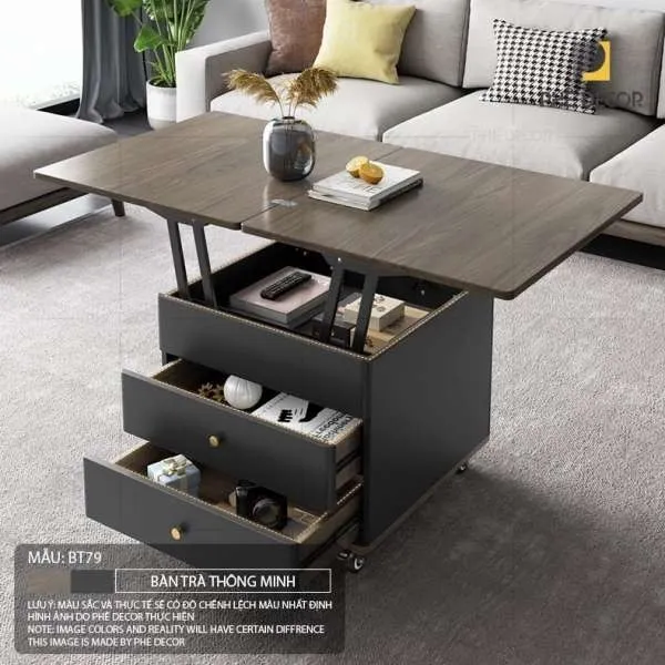 Bàn trà kết hợp bàn ăn - BT79