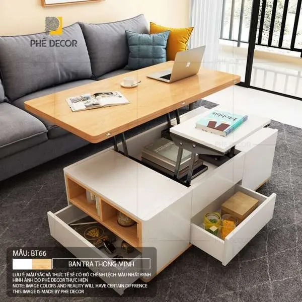 Bàn trà kết hợp bàn ăn GARIO - BT66