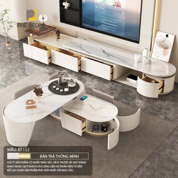 Bàn trà kết hợp bàn ăn - BT152