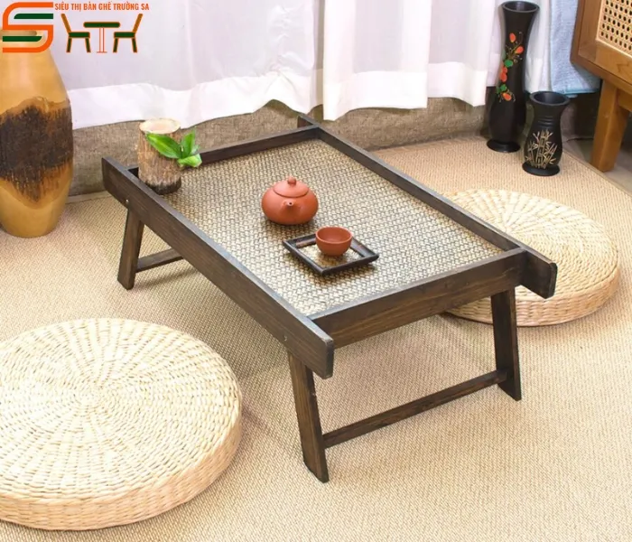 Bộ bàn trà gấp gọn