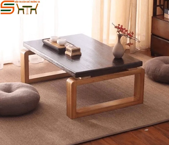 Bộ bàn trà chữ nhật