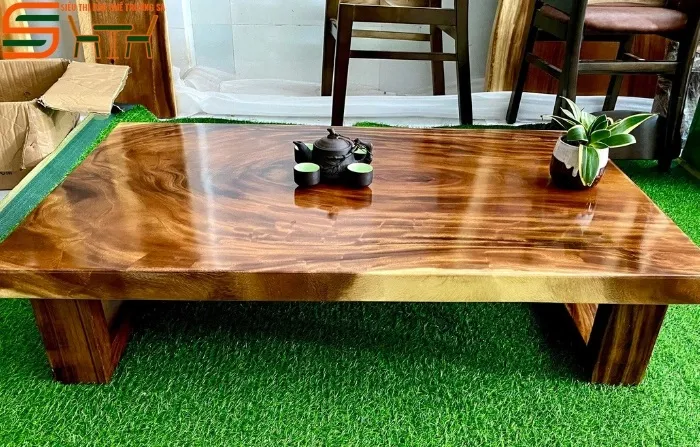 Bàn trà me tây vân đẹp