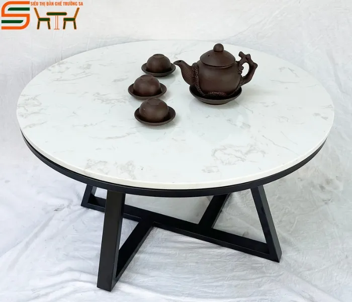 Bàn trà mặt kính cường lực