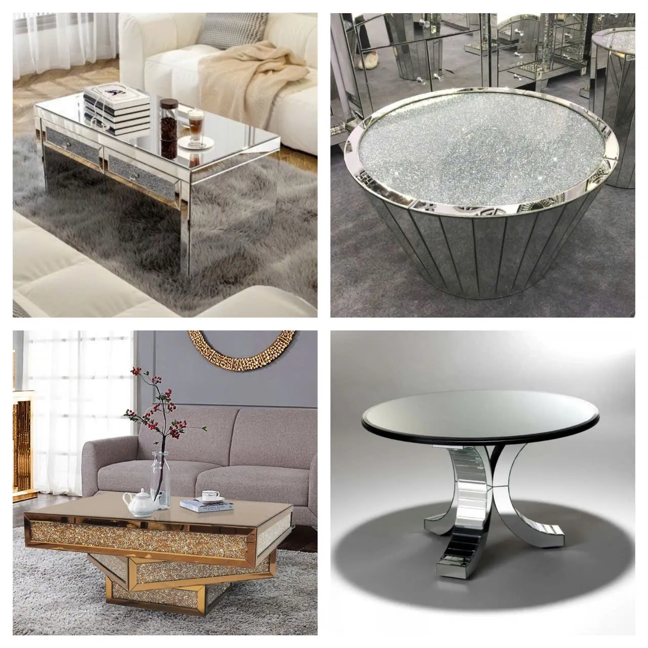 Mẫu bàn trà sofa mặt đá kết hợp chân gỗ tự nhiên