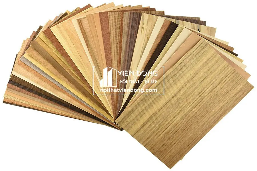 Bảng màu gỗ plywood phủ veneer