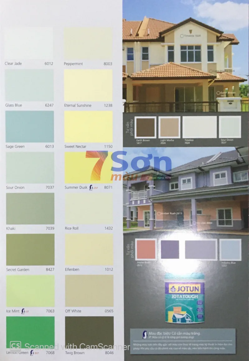 Bảng màu sơn Jotun Jotatough trang 4