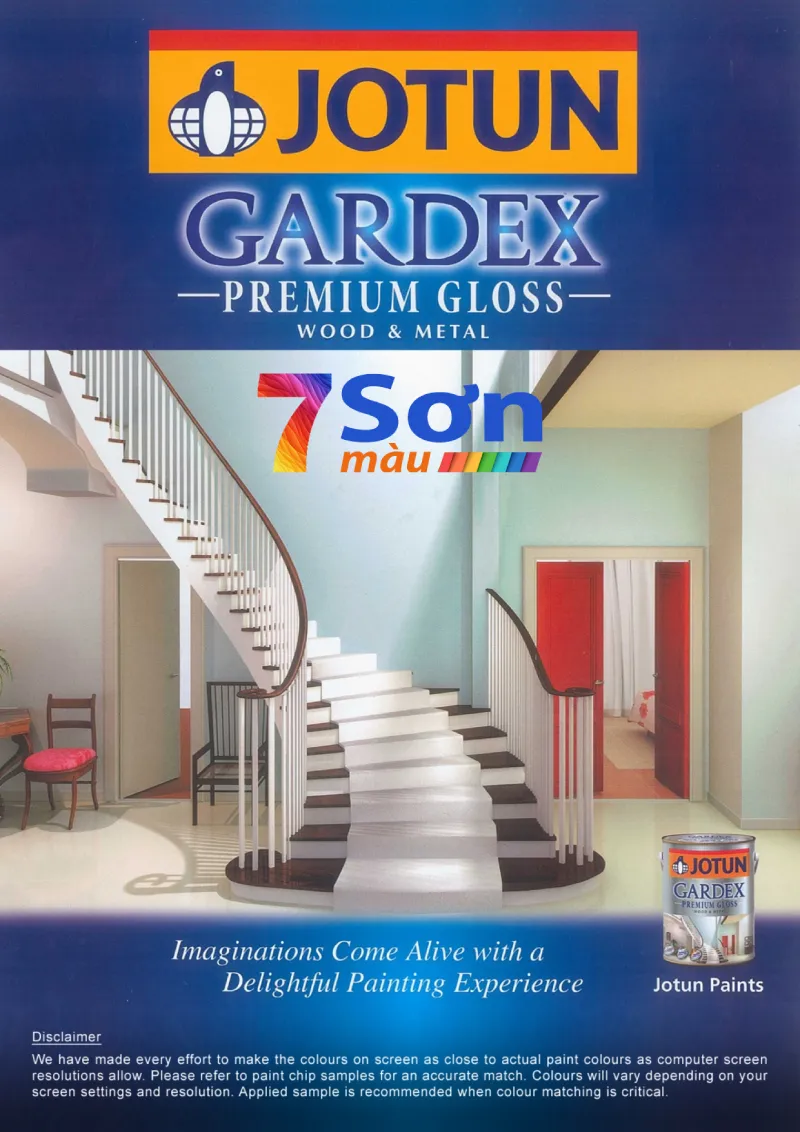 Bảng màu sơn dầu Jotun Gardex trang 1