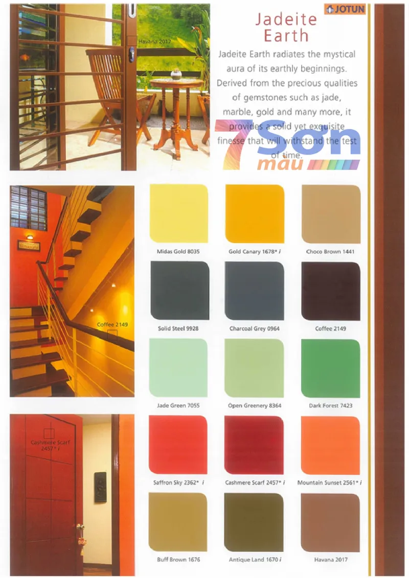 Bảng màu sơn dầu Jotun Gardex trang 3