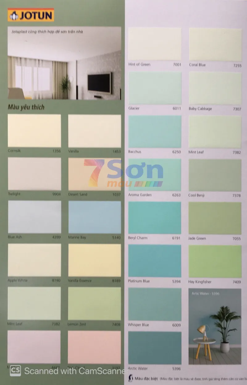 Bảng màu sơn Jotun Jotaplast trang 2