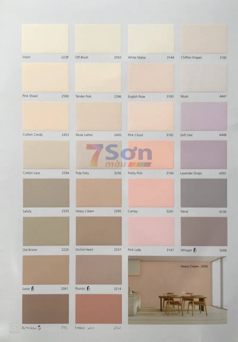 Bảng màu sơn Jotun Jotaplast trang 5