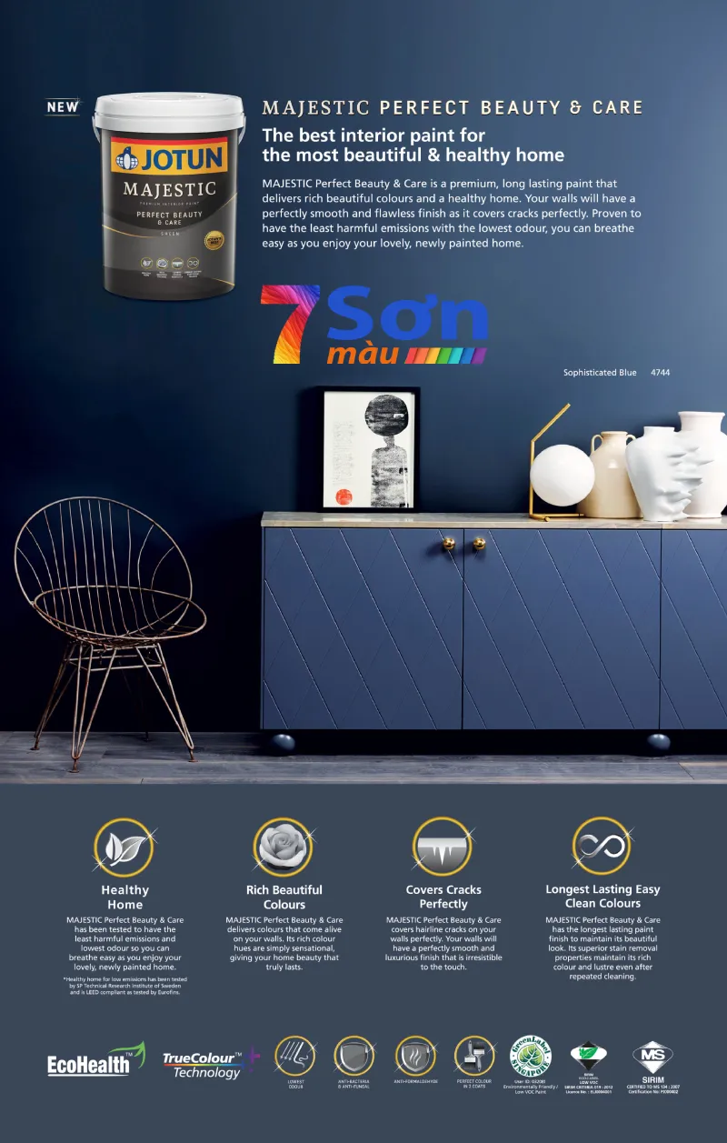 Bảng màu sơn Jotun Majestic trang 6