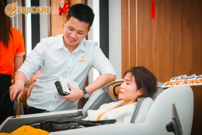 Ghế massage nội địa Nhật chính hãng với chế độ bảo hành ưu việt tại Hà Nội