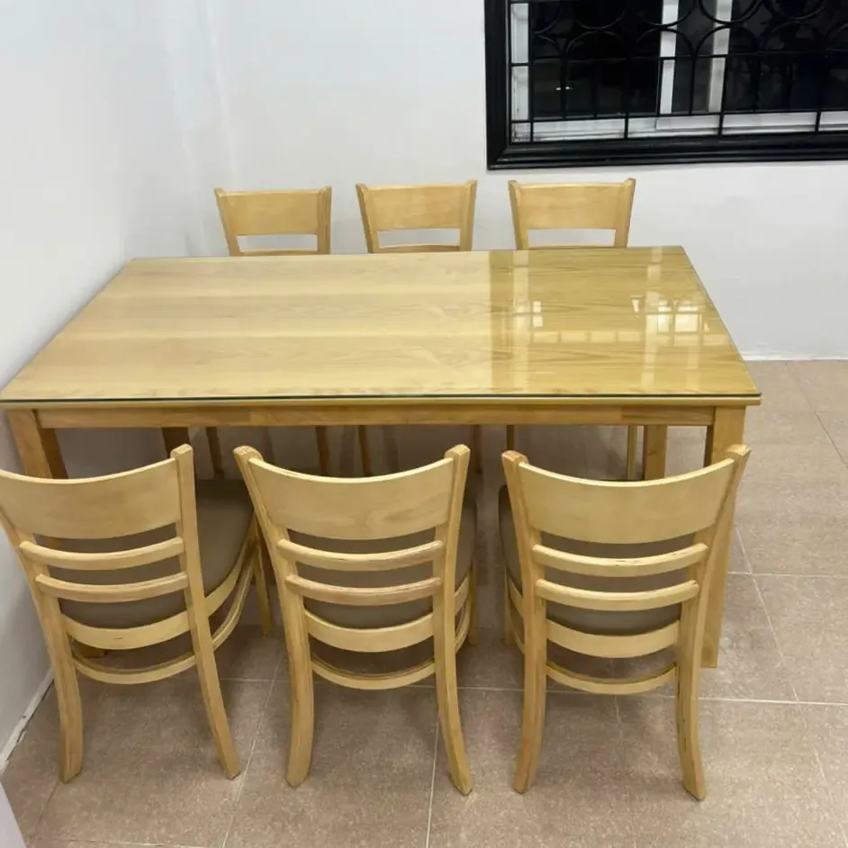 bo ban an 4 ghe go tu nhien dep hien dai sp7902-6